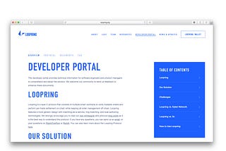 Loopring startet das Entwicklerportal