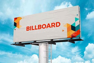 The Only Token going for crypto billboard