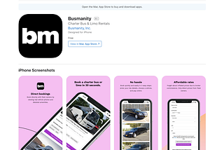 Busmanity.com iOS & Android apps