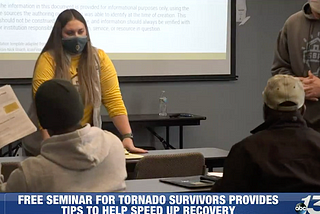 Disaster Recovery Trainings: Equipping survivors to be their own advocates