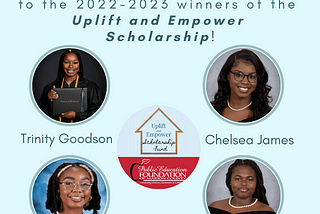 Uplift and Empower Scholarship | 2023 Winners