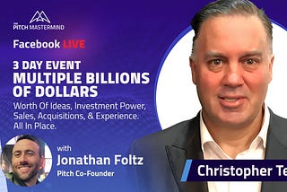 Our Co-Founder, Jonathan Foltz, is going live Fri.