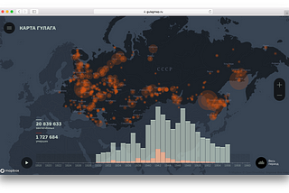 От Соловков до Магадана: история ГУЛАГа на карте