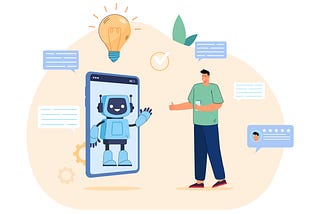 Representational image for a blog about chatbots or Conversational ai chatbots