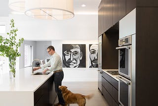 Imagine spending time with your family in the open plan kitchen in the image below: