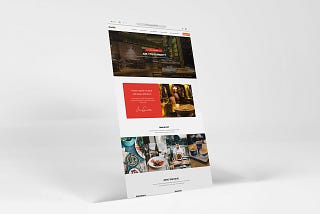 Divi Restaurant Layout