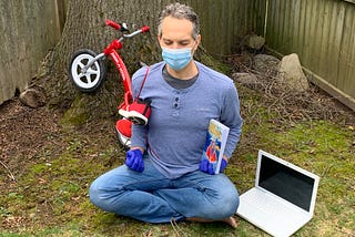 A Global Pandemic, A Balance Bike, A Pair Of Sneakers And A Book