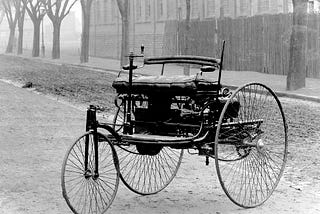 The first automobile is widely considered to be the 1886 Benz Patent-Motorwagen, designed and built…