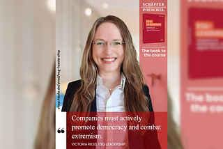 Corporate responsibility and commitment to combating extremism in ESG Leadership by Victoria Riess