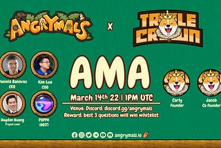 Angrymals x Triple Crown AMA: Angrymals Team Answers Top Burning Questions About The Game