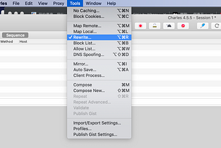 How do use charles api rewrite https status