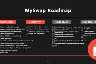 MySwap brief Roadmap