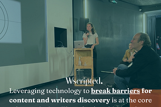 Throwback to Our Pitch to Mediawan: Leveraging Technology to Break Barriers for Story Discovery