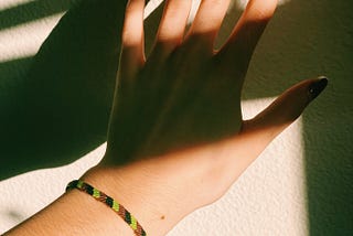 A Conversation With A Lost Friend, And A Bracelet to Match