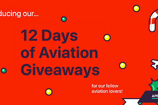 12 Days of Aviation Giveaways!