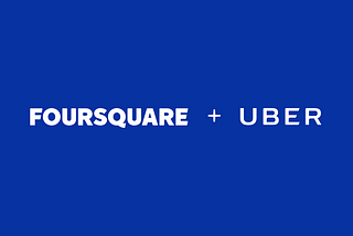Foursquare + Uber!