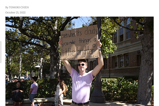 Spreading kindness through cardboard at USC