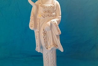 Roman Goddess Statue: Fortuna by Della Robbia