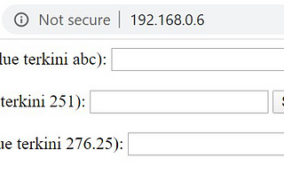 Get to Know ESP32 #11: HTML Form as Input to ESP32