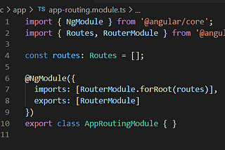 Angular Routing