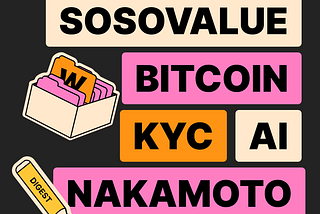 Recent developments in the digital asset market