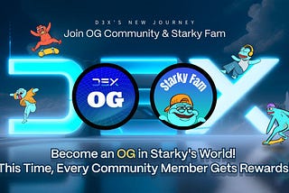 Early Bird Alert: Join the D3X OG and Starky Communities to WIN BIG!