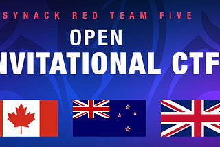 Synack Red Team Five CTF