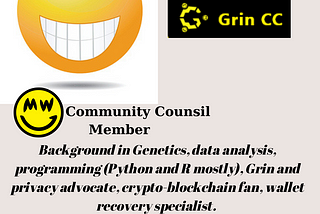 GRIN MimbleWimble ツ AMA with GrinCC member Anynomous