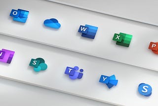 Redesigning the Office App Icons to Embrace a New World of Work
