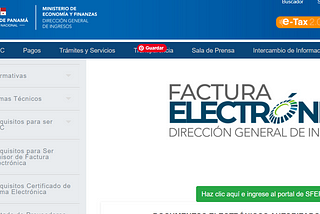 La industria de facturas electronicas de Panama