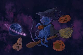 Halloween im Kosmos