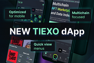 Major TIEXO dApp Updates: Optimizing For Mobile Users, Part 1/3