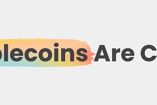 Not All Stablecoins Are Created Equal