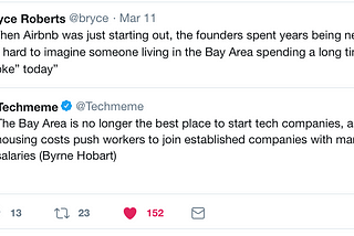 The parallels between SF tech scene and US College system.