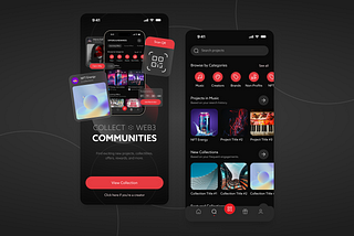 Web3 Platform Mobile App — UX Case Study
