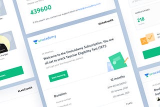 Designing Emails for Unacademy using Figma — Power of NoCode!