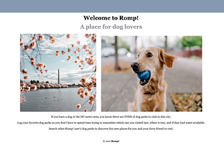 Romp! A Sinatra CMS Application