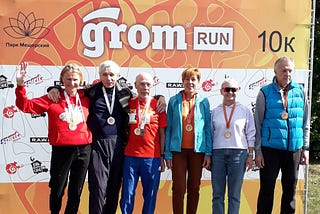 Экспресс-интервью Аллы Антоновой — победительницы Grom10K в возрастной категории.