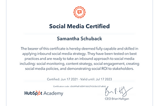 Program Review: HubSpot Social Media Marketing