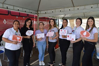 Hospital Estadual de Trindade (Hetrin) realiza coleta de sangue e cadastro para doação de medula óssea, unidade gerida por Instituto de Medicina, Estudos e Desenvolvimento (IMED)