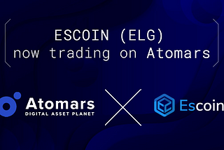 ESCOIN (ELG) GETS LISTED ON ATOMARS