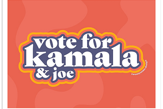 vote kamala and joe