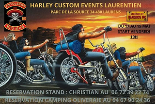 Harley Riders About to Descend on My French Village . . .