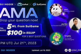 Embracing Innovation: SuiGame and SuiPad Set to Redefine the Gaming Landscape in the Next 6–12…