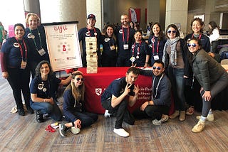 The Hopelab team at CancerCon 2019 with the SAYAC