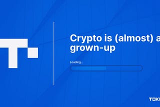 Graphic with Tokensoft’s letter “T” favicon on blue background on the left and article title on the right.