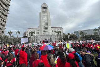 30,000 teachers, 40,000 custodians and 2 college students