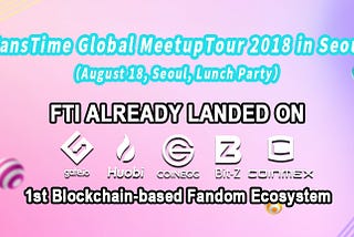 FansTime Global Meetup Tour 2018 Seoul