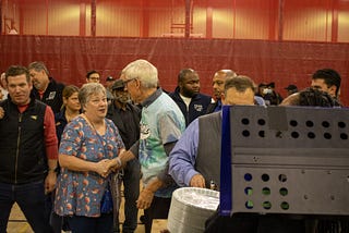 Tony Evers Bus Tour