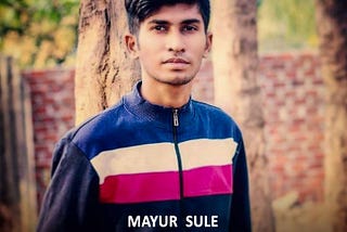 Meet 25 Years Old Music Video Director : Mayur Satish Sule.